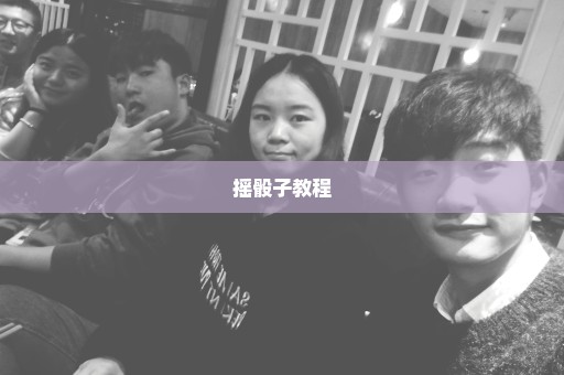 摇骰子教程