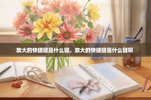 放大的快捷键是什么键，放大的快捷键是什么键啊 