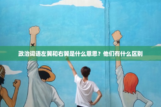 政治词语左翼和右翼是什么意思？他们有什么区别