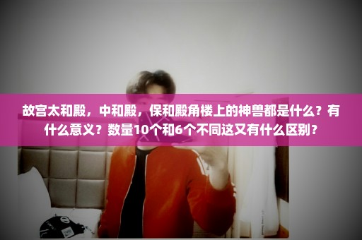 故宫太和殿，中和殿，保和殿角楼上的神兽都是什么？有什么意义？数量10个和6个不同这又有什么区别？