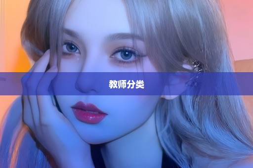 教师分类