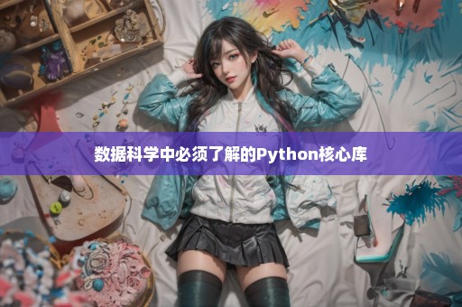 数据科学中必须了解的Python核心库