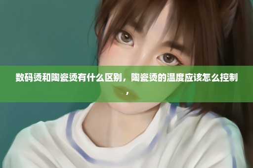 数码烫和陶瓷烫有什么区别，陶瓷烫的温度应该怎么控制，
