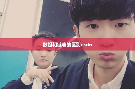 数组和链表的区别csdn