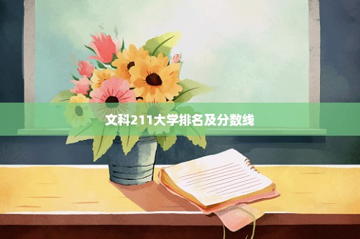 文科211大学排名及分数线