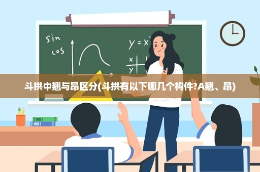 斗拱中翘与昂区分(斗拱有以下哪几个构件?A翘、昂)