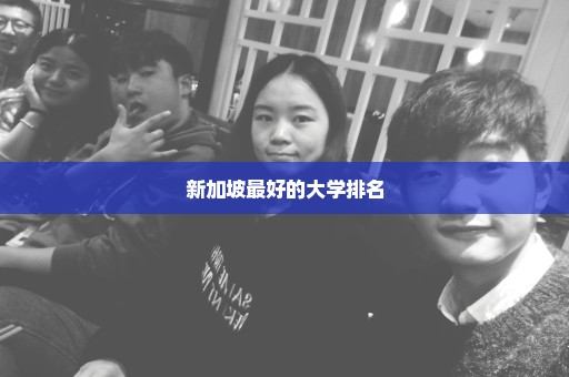 新加坡最好的大学排名
