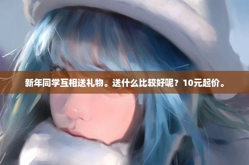 新年同学互相送礼物。送什么比较好呢？10元起价。