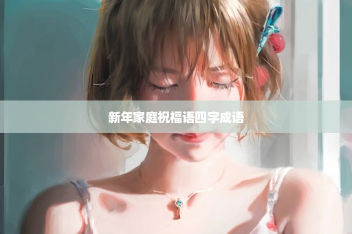 新年家庭祝福语四字成语