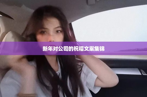 新年对公司的祝福文案集锦