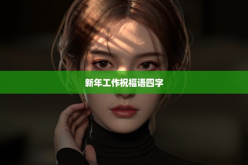 新年工作祝福语四字