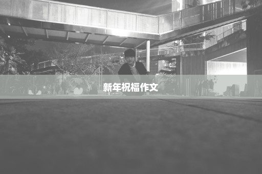 新年祝福作文