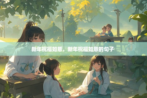 新年祝福如意，新年祝福如意的句子 