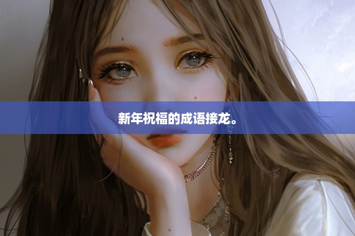 新年祝福的成语接龙。