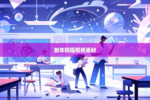 新年祝福视频素材