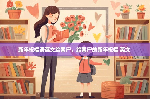 新年祝福语英文给客户，给客户的新年祝福 英文 
