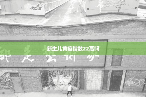 新生儿黄疸指数22高吗