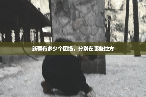 新疆有多少个团场，分别在哪些地方