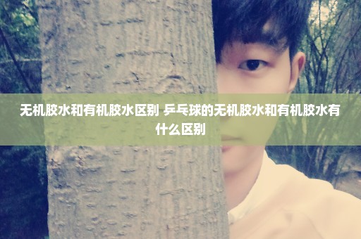 无机胶水和有机胶水区别 乒乓球的无机胶水和有机胶水有什么区别