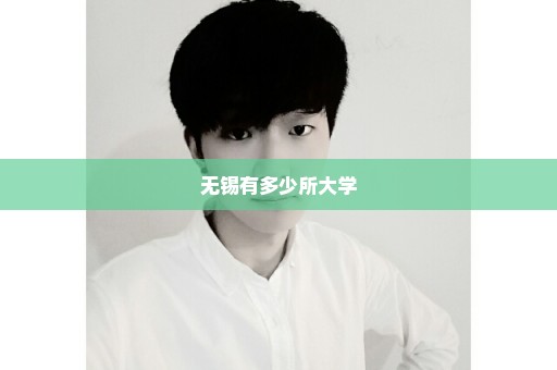 无锡有多少所大学