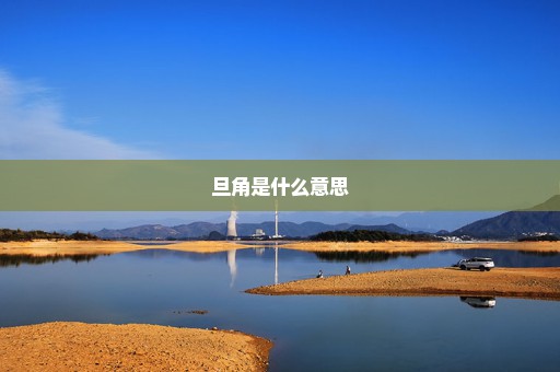 旦角是什么意思