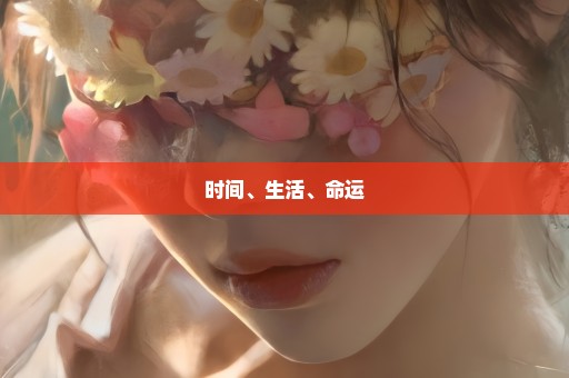 时间、生活、命运