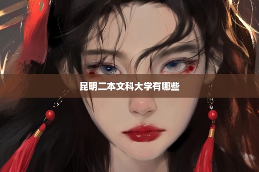 昆明二本文科大学有哪些