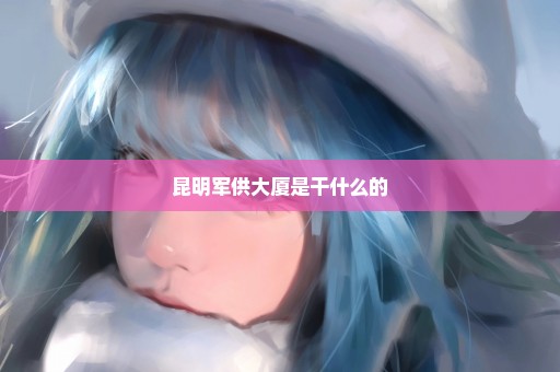 昆明军供大厦是干什么的