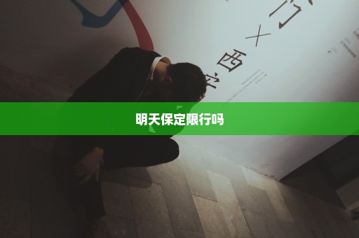 明天保定限行吗