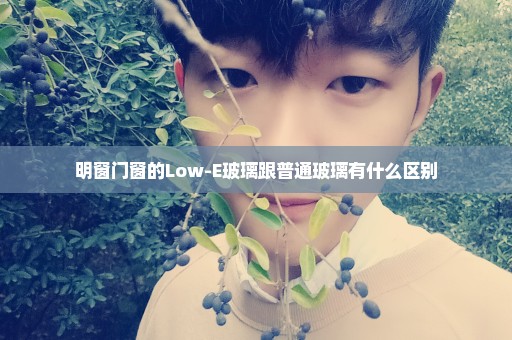 明窗门窗的Low-E玻璃跟普通玻璃有什么区别