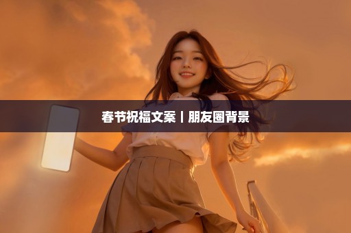 春节祝福文案｜朋友圈背景