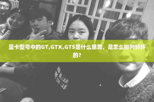 显卡型号中的GT,GTX,GTS是什么意思，是怎么排列好坏的？