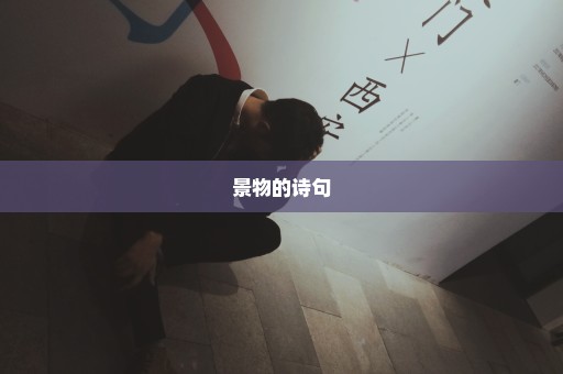 景物的诗句