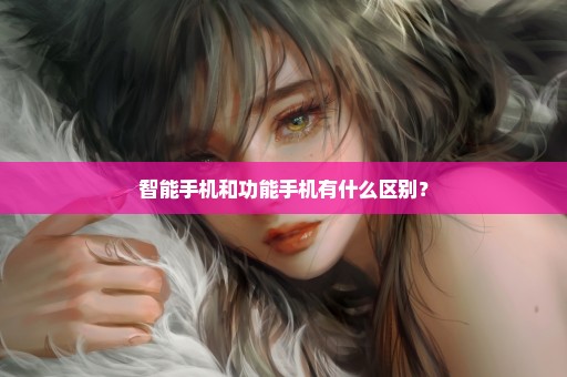 智能手机和功能手机有什么区别？