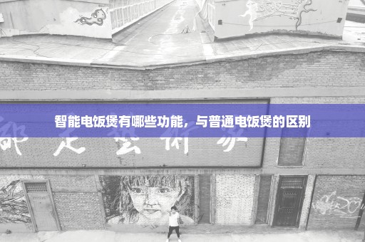 智能电饭煲有哪些功能，与普通电饭煲的区别