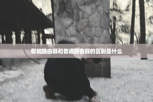 智能路由器和普通路由器的区别是什么