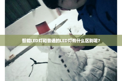 智能LED灯和普通的LED灯有什么区别呢？