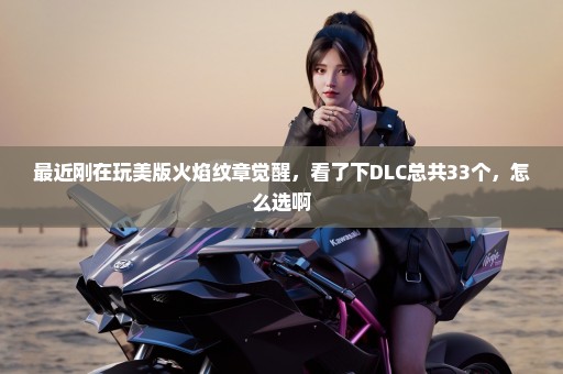最近刚在玩美版火焰纹章觉醒，看了下DLC总共33个，怎么选啊