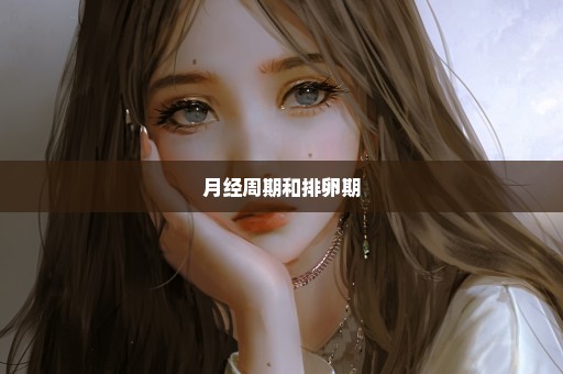 月经周期和排卵期