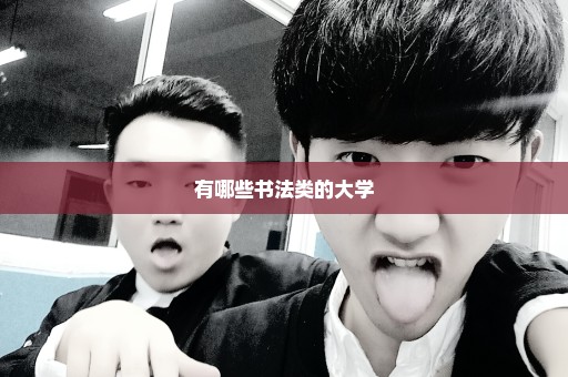 有哪些书法类的大学