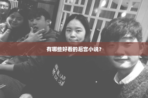 有哪些好看的后宫小说？