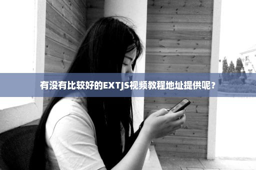 有没有比较好的EXTJS视频教程地址提供呢？