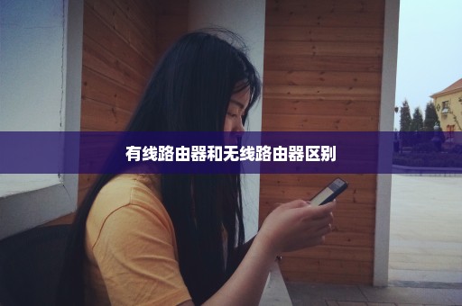 有线路由器和无线路由器区别
