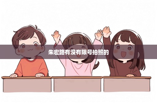 朱宏路有没有限号拍照的