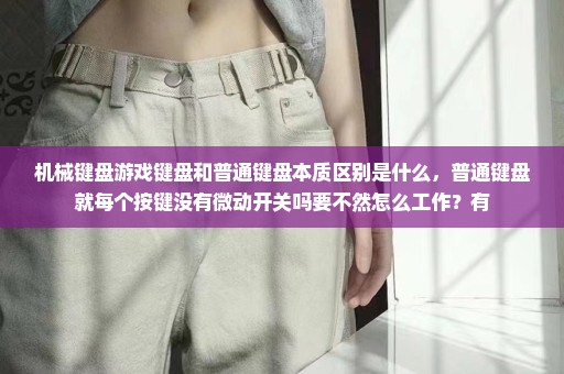 机械键盘游戏键盘和普通键盘本质区别是什么，普通键盘就每个按键没有微动开关吗要不然怎么工作？有