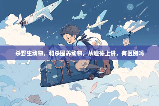 杀野生动物，和杀圈养动物，从道德上讲，有区别吗