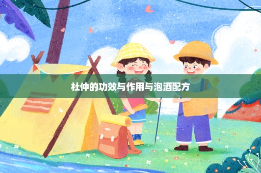 杜仲的功效与作用与泡酒配方