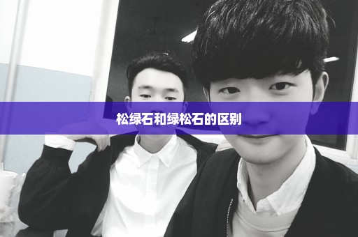 松绿石和绿松石的区别