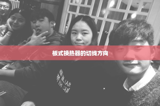 板式换热器的切线方向