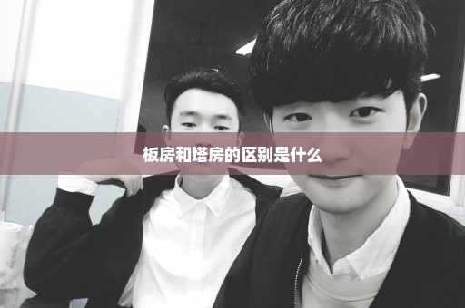 板房和塔房的区别是什么